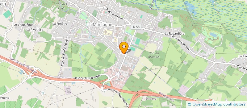 localisation de l'entreprise ATELIER DE DOM'  LA MONTAGNE