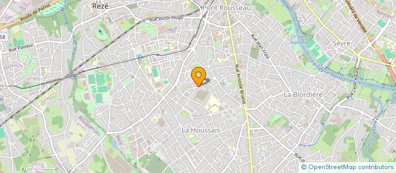 localisation de l'entreprise ATELIER DE L'EN DEHORS à REZE