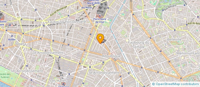 localisation de l'entreprise ATELIER DE L'HABITAT  PARIS