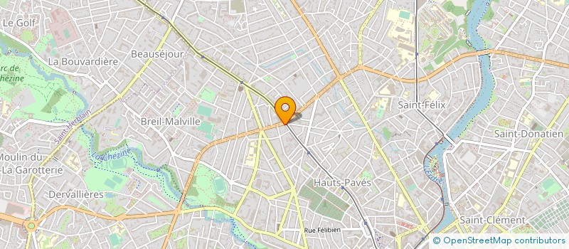 localisation de l'entreprise ATELIER DE L'ILE à NANTES