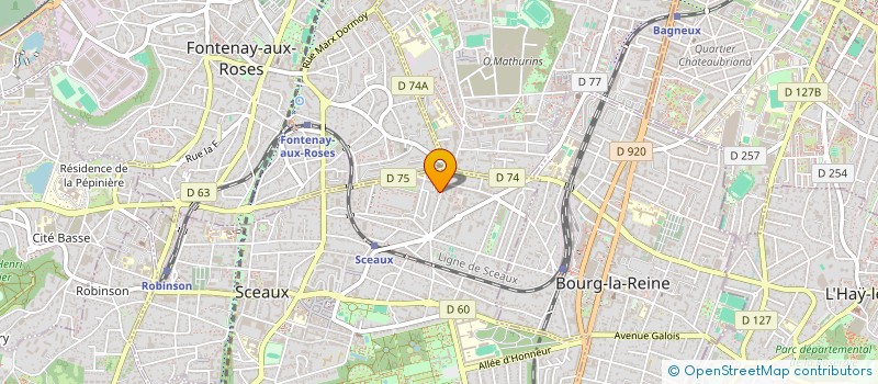 localisation de l'entreprise ATELIER DE L'ISTHME à CLAMART