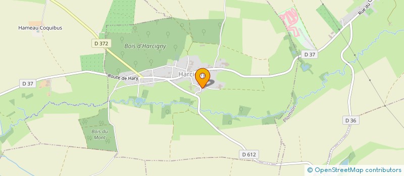 localisation de l'entreprise ATELIER DE L' ORPHEON  HARCIGNY