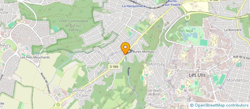 localisation de l'entreprise ATELIER DE L'YVETTE  BURES-SUR-YVETTE