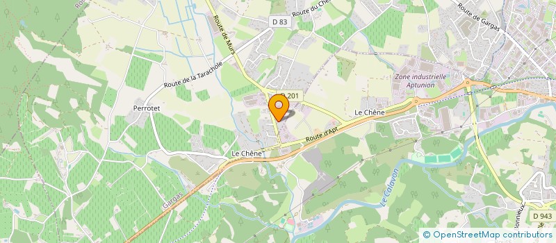 localisation de l'entreprise ATELIER DE LA BOISERIE  GARGAS