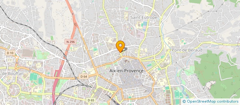 localisation de l'entreprise ATELIER DE LA LANGUE FRANCAISE  AIX-EN-PROVENCE