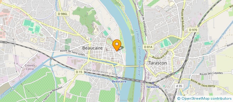 localisation de l'entreprise ATELIER DE LA LOC à BEAUCAIRE