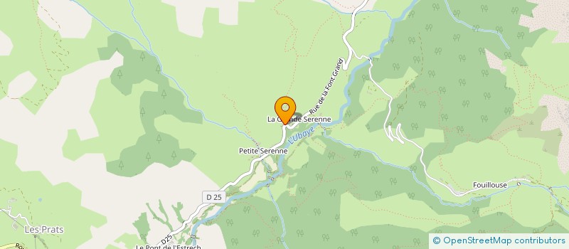 localisation de l'entreprise ATELIER DE LA MARMOTTE  SAINT-PAUL-SUR-UBAYE