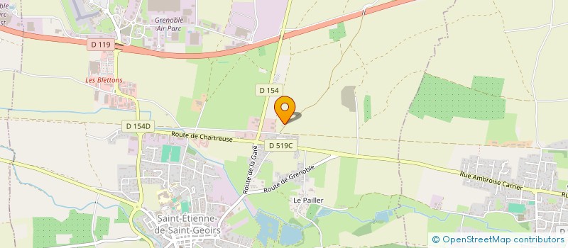 localisation de l'entreprise ATELIER DE LA NOIX  SAINT-ETIENNE-DE-SAINT-GEOIRS