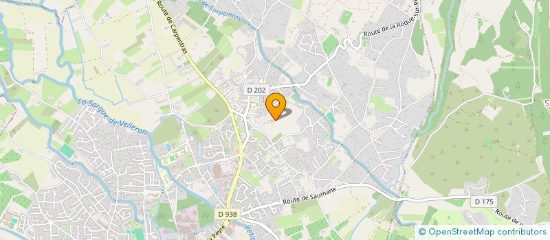 localisation de l'entreprise ATELIER DE LA TRAVERSE  L'ISLE-SUR-LA-SORGUE