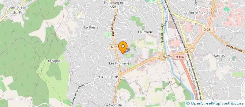 localisation de l'entreprise ATELIER DE LISA à ALES
