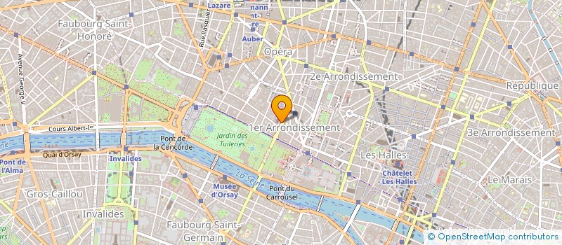 localisation de l'entreprise ATELIER DE LUCA  PARIS