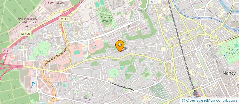 localisation de l'entreprise ATELIER DE MAQUETTE D ARCHITECTURE ET D URBANISME à NANCY