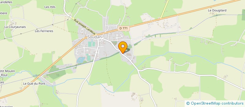 localisation de l'entreprise ATELIER DE MECANIQUE GENERALE ATLANTIQUE à SOUDAN