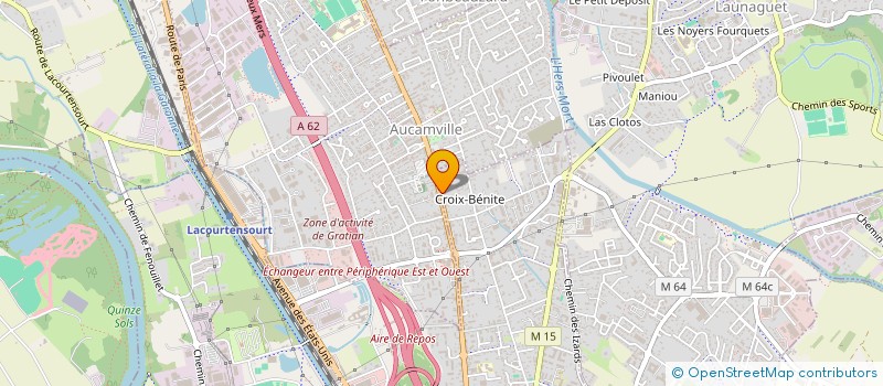 localisation de l'entreprise ATELIER DE MUSICOTHERAPIE DE TOULOUSE à TOULOUSE
