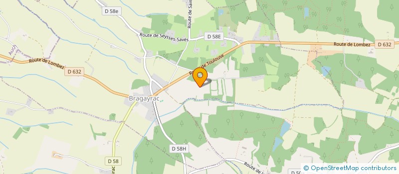 localisation de l'entreprise ATELIER DE PEINTURE DE ST LYS  SAINT-LYS