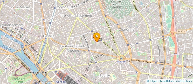 localisation de l'entreprise ATELIER DE PLV ROBLIN  PARIS