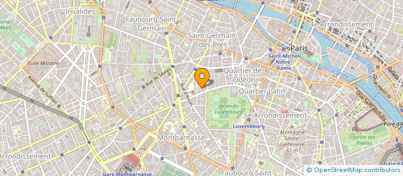 localisation de l'entreprise ATELIER DE PRODUCTION ET DE CREATION à PARIS