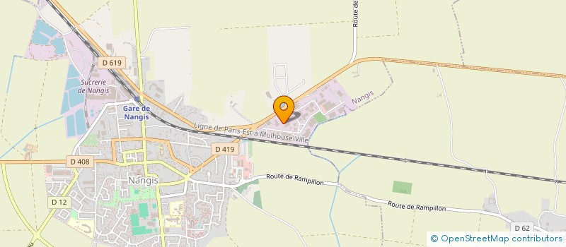 localisation de l'entreprise ATELIER DE REALISATIONS TECHNIQUES  NANGIS