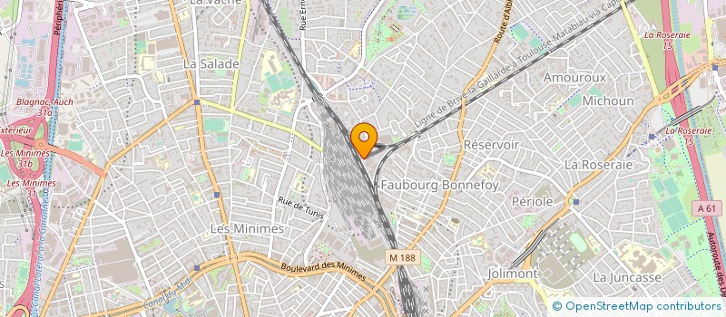 localisation de l'entreprise ATELIER DE RECHERCHE COLLECTIVE ET D'ENQUETE POPULAIRE à TOULOUSE