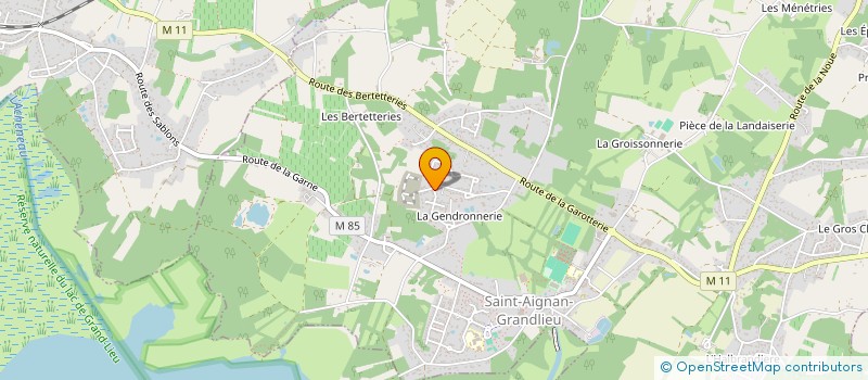 localisation de l'entreprise ATELIER DE RECHERCHES ETUDES ET APPLICATIONS à SAINT-AIGNAN-GRANDLIEU