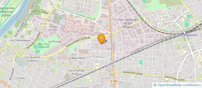localisation de l'entreprise ATELIER DE RECTIFICATION ET D'AFFUTAGE à SARTROUVILLE