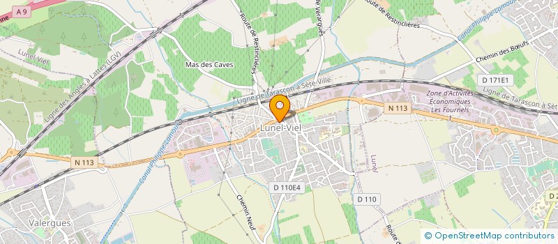 localisation de l'entreprise ATELIER DE RECTIFICATION LUNELLOISE à LUNEL