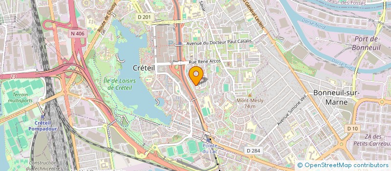 localisation de l'entreprise ATELIER DE REPARATIONS RENOVATIONS & DE BRICOLAGE FIABLE  CRETEIL