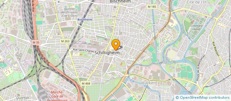 localisation de l'entreprise ATELIER DE RESTAURATION MEYER  SCHILTIGHEIM