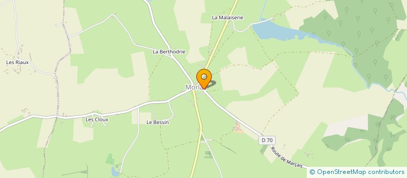 localisation de l'entreprise ATELIER DE SAINT PIERRE  SAINT-PIERRE-LES-BOIS