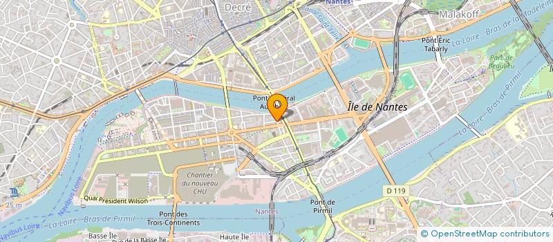 localisation de l'entreprise ATELIER DE SERVICES ET COMPETENCES INFORMATIQUES à NANTES