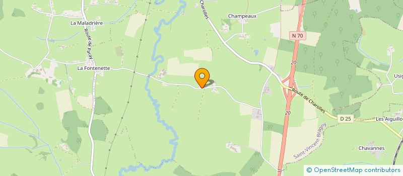 localisation de l'entreprise ATELIER DE SOUDURE DU REUIL  SAINT-VINCENT-BRAGNY