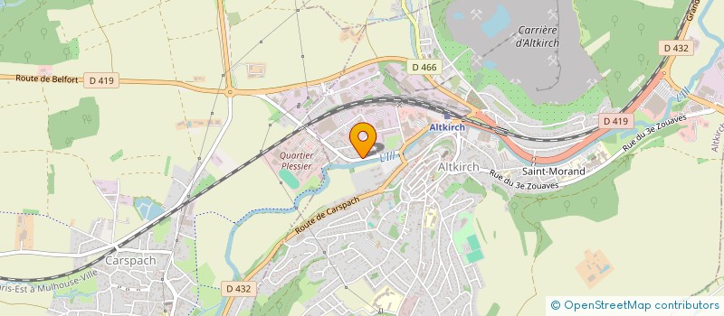 localisation de l'entreprise ATELIER DE SOUS-TRAITANCE D'ALTKIRCH à ALTKIRCH