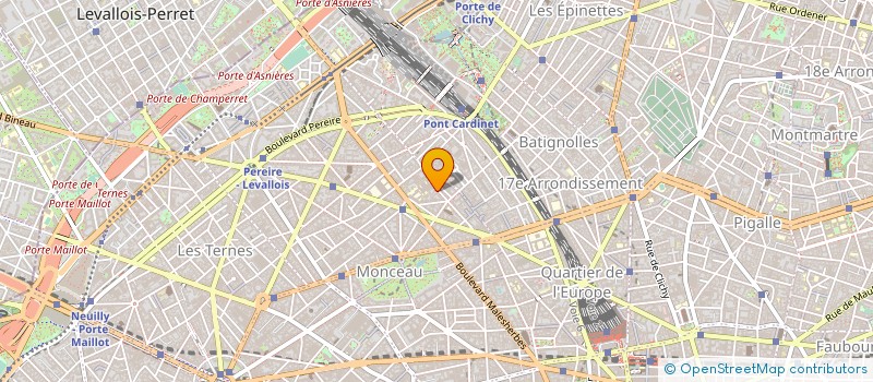 localisation de l'entreprise ATELIER DE TOCQUEVILLE  PARIS