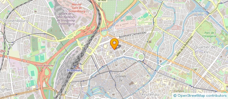localisation de l'entreprise ATELIER DE VETEMENTS DE SPECTACLE à STRASBOURG