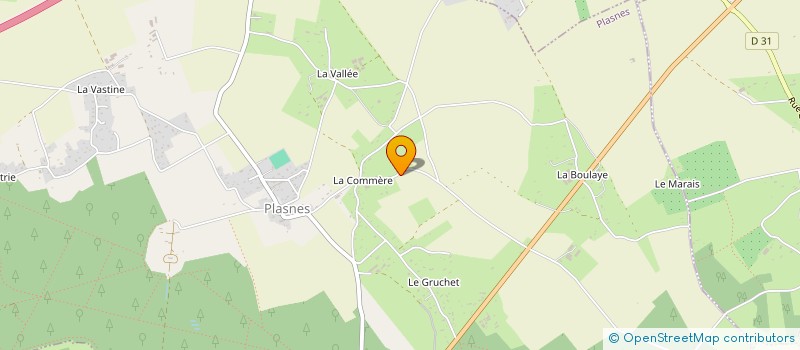 localisation de l'entreprise ATELIER DE VITRAIL GWENGLASS  PLASNES