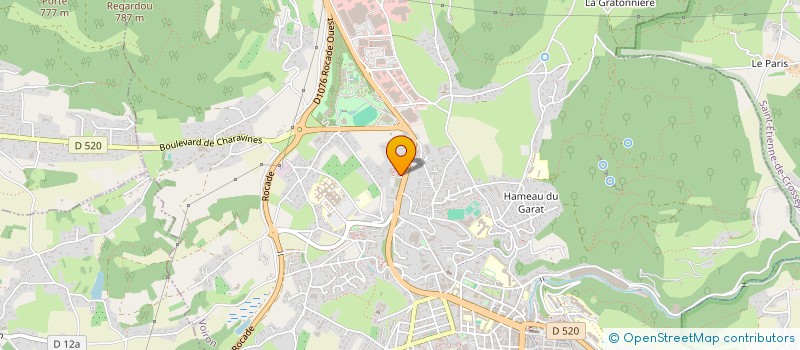 localisation de l'entreprise ATELIER DE VOIRON  VOIRON