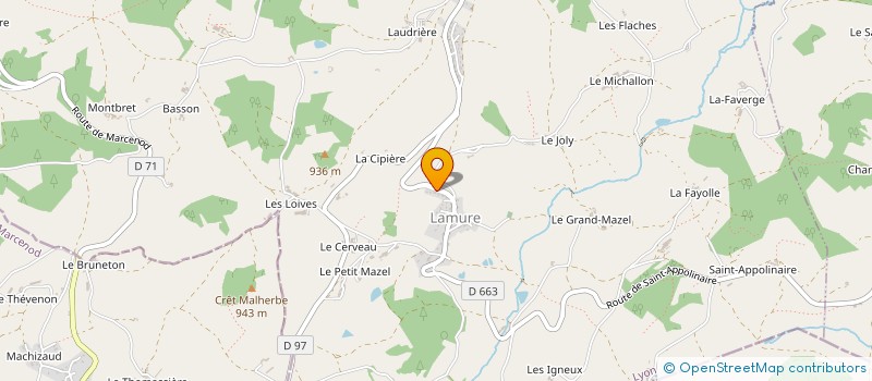 localisation de l'entreprise ATELIER DEBOSSELAGE ET SERVICES  LARAJASSE