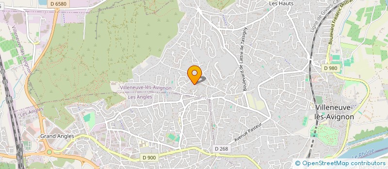 localisation de l'entreprise ATELIER DEPANNAGE INDUSTRIEL SUD  VILLENEUVE-LES-AVIGNON