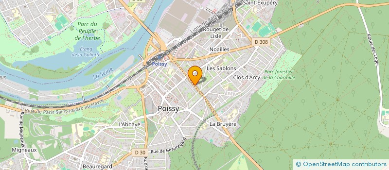 localisation de l'entreprise ATELIER DEPANNAGE SCOOTER à POISSY