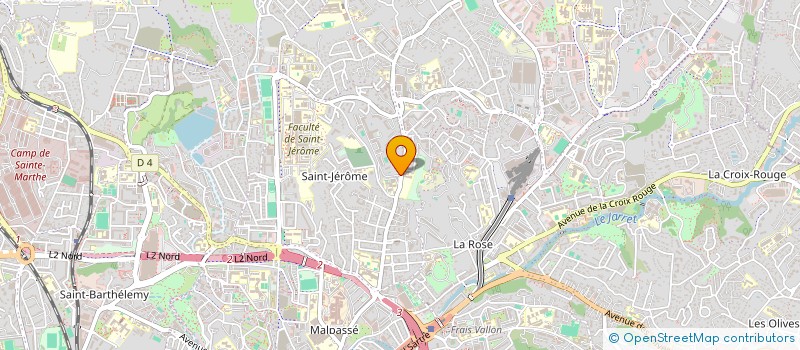 localisation de l'entreprise ATELIER DERMO à MARSEILLE