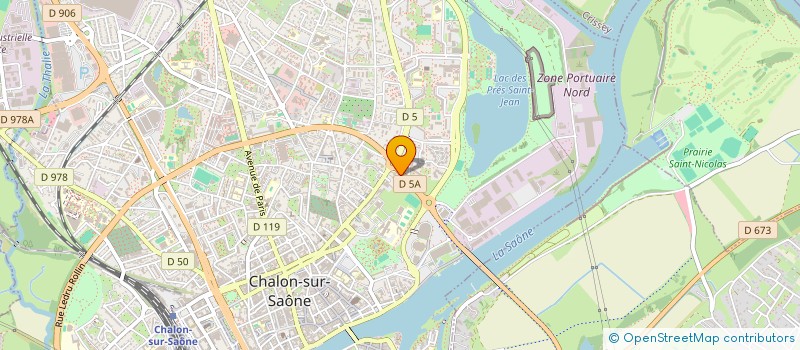 localisation de l'entreprise ATELIER DES 3 MONDES à CHALON-SUR-SAONE