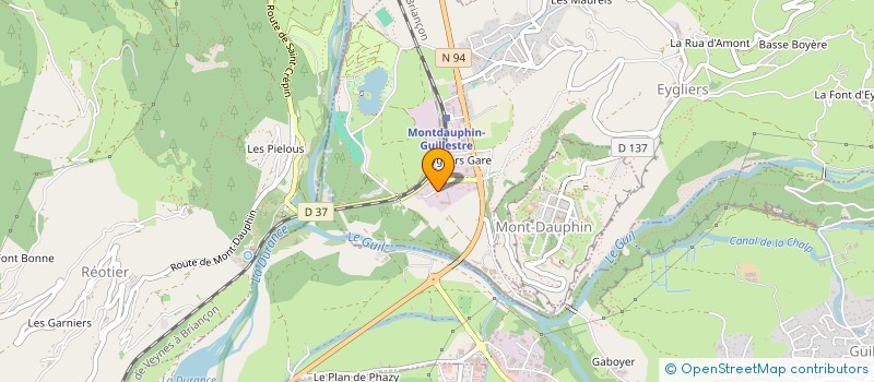 localisation de l'entreprise ATELIER DES BOIS D'OR  EYGLIERS