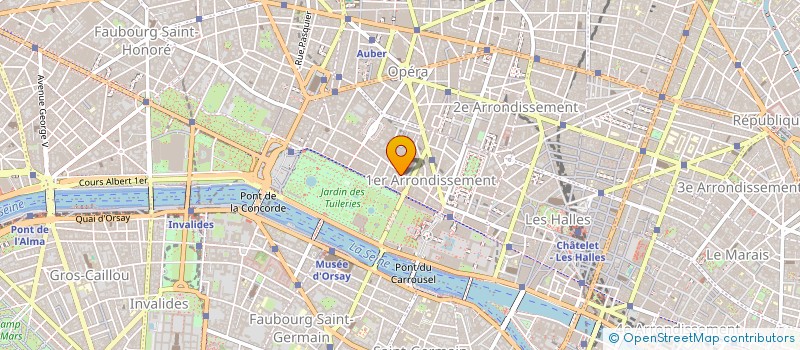 localisation de l'entreprise ATELIER DES COMPAGNONS à PARIS