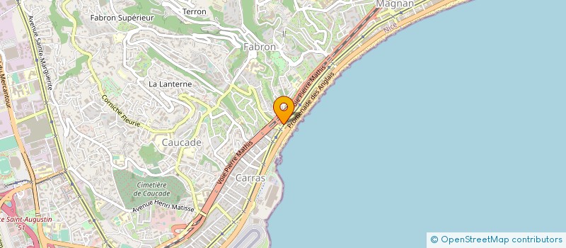 localisation de l'entreprise ATELIER DES COMPAGNONS à NICE