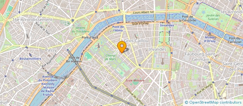 localisation de l'entreprise ATELIER DES COMPAGNONS DU SERVICE A DOMICILE à PARIS