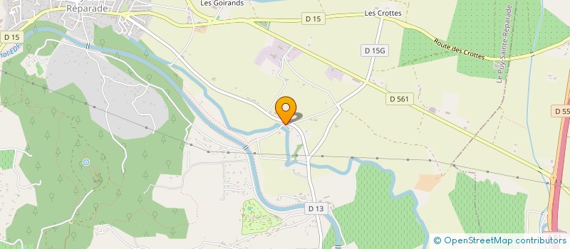 localisation de l'entreprise ATELIER DES MAMANS à LE PUY-SAINTE-REPARADE