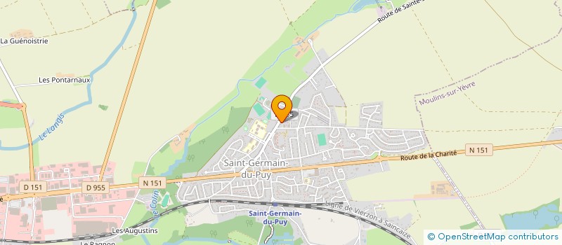 localisation de l'entreprise ATELIER DES METS  SAINT-GERMAIN-DU-PUY