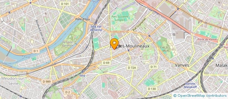 localisation de l'entreprise ATELIER DES MEUBLES ANCIENS  ISSY-LES-MOULINEAUX