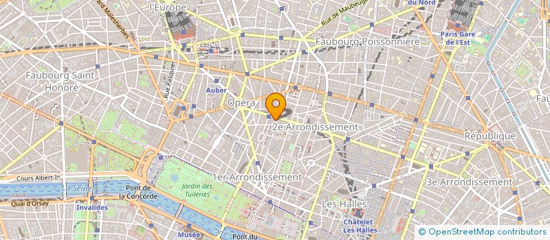 localisation de l'entreprise ATELIER DES NUAGES  PARIS