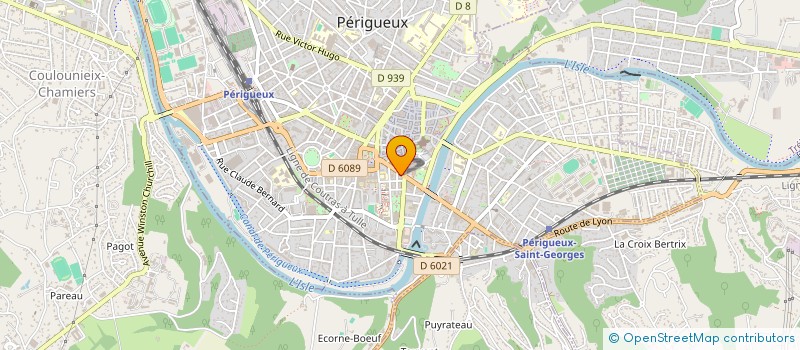 localisation de l'entreprise ATELIER DES P'TITS LOUPS à PERIGUEUX